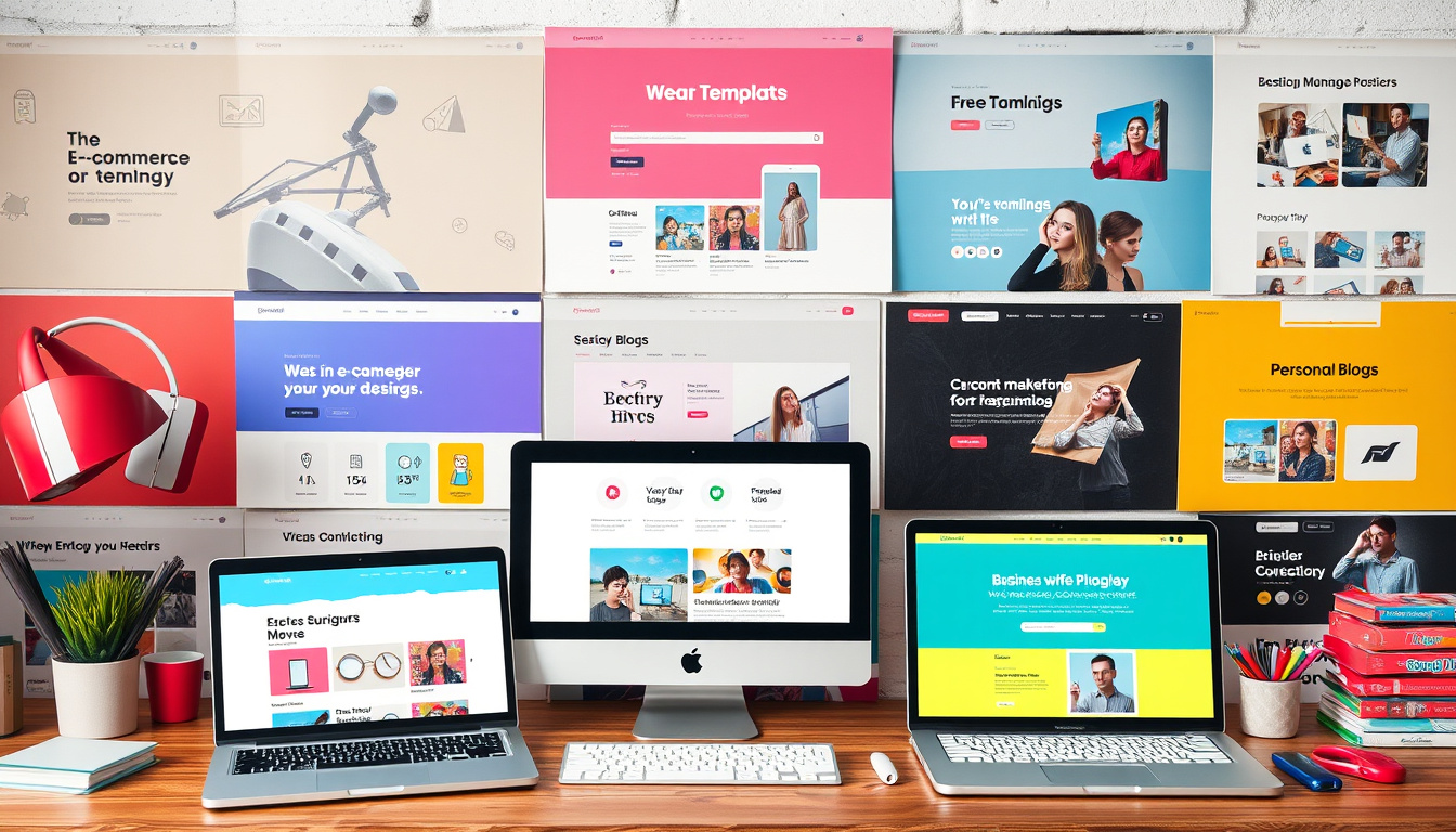 Unlock Your Marketing Potential: Discover Our New Versatile Web Templates!