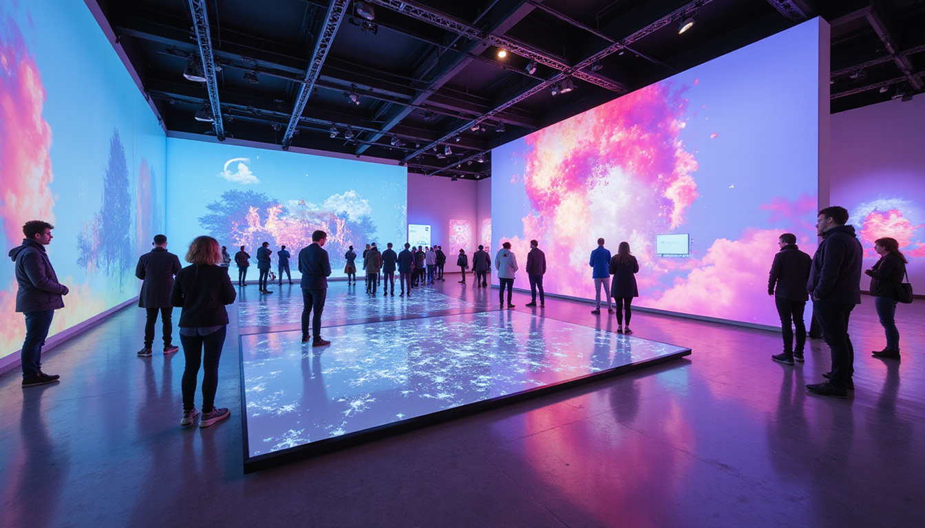 The Role of Technology in Modern Art Exhibitions