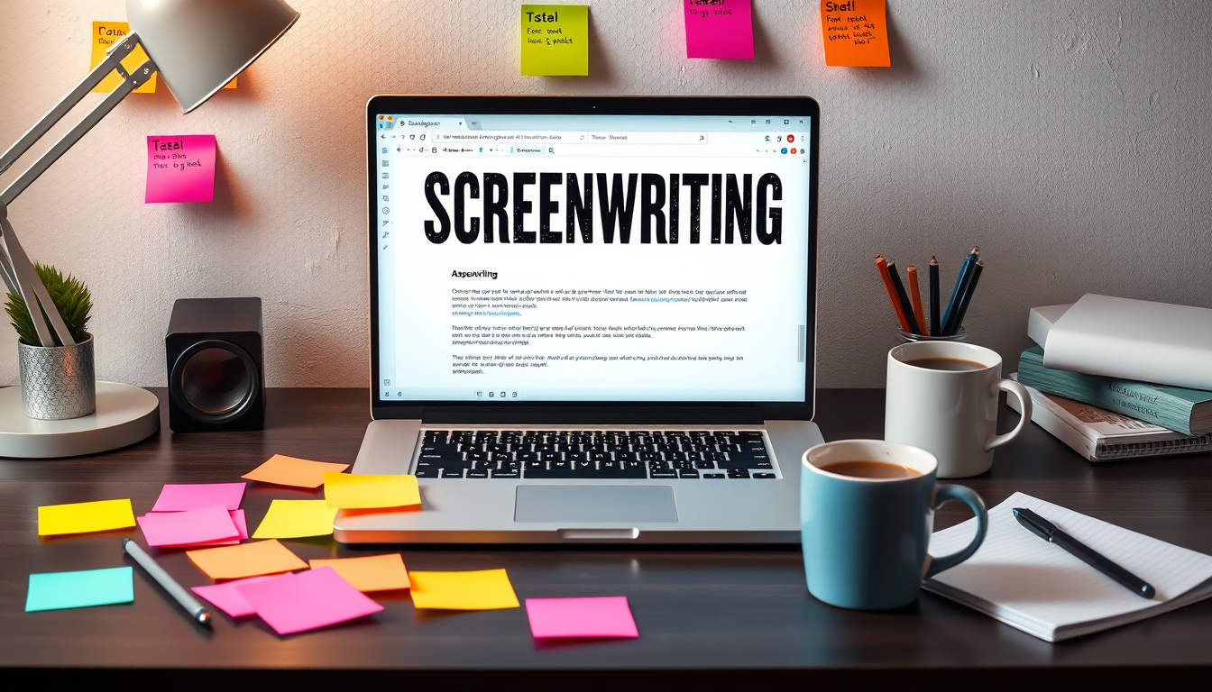 Tips for Maximizing Your Creativity with <b>Screenwriting Software</b>‘ style=’display: block; margin: auto; max-width: 100%; height: auto;’></p>
<h3>Tips for Maximizing Your Creativity with <b>Screenwriting Software</b></h3>
<p>In today’s digital age, leveraging the right <b>screenwriting software</b> can significantly enhance your creative process. Whether you’re an aspiring writer or a seasoned scribe, these tools provide structured environments that foster creativity and streamline the writing experience. To maximize your creativity, start by familiarizing yourself with the features of your chosen <b>screenwriting software</b>—look for functionalities like collaborative options, customizable templates, and intuitive formatting tools that allow you to focus on storytelling rather than technicalities. Additionally, make use of the software’s organization features, such as character development outlines and scene breakdowns, to keep your ideas easily accessible. Regularly setting aside time to explore new techniques within the software can also boost your confidence and spark new inspiration. By seamlessly incorporating <b>screenwriting software</b> into your writing routine, you can unlock new levels of creativity and bring your screenplay ideas to life more effectively than ever.</p>
<h3>Conclusion: Take the Leap into Screenwriting</h3>
<p>In conclusion, taking the leap into screenwriting can be an incredibly rewarding journey, particularly with the aid of modern <b>screenwriting software</b>. These tools not only streamline the writing process but also enhance creativity by providing structured formats and invaluable resources. From fundamental formatting guidelines to character development tools, <b>screenwriting software</b> is designed to support both beginners and experienced writers alike. By embracing these platforms, aspiring screenwriters can focus more on crafting captivating stories rather than getting bogged down by technical details. So, whether you’re aiming to pen your first script or refine an existing masterpiece, investing in reliable <b>screenwriting software</b> might be the game-changer you need to elevate your storytelling to new heights.</p>
<p><strong>Get Professional Screenplay Coverage in Minutes, Not Weeks!</strong></p>
<h2><a href=