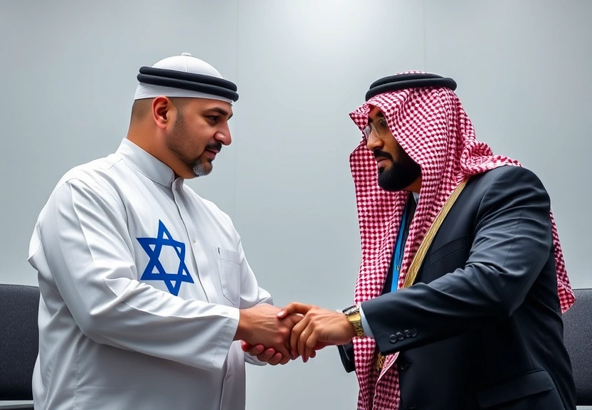Representação visual de Israel-Saudi business ties operating under the radar