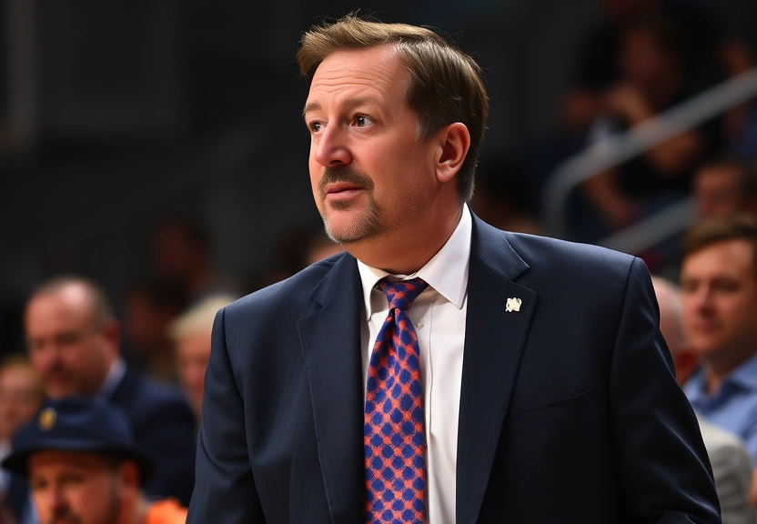 Representação visual de New York Knicks fire head coach Tom Thibodeau days after being bounced from playoffs