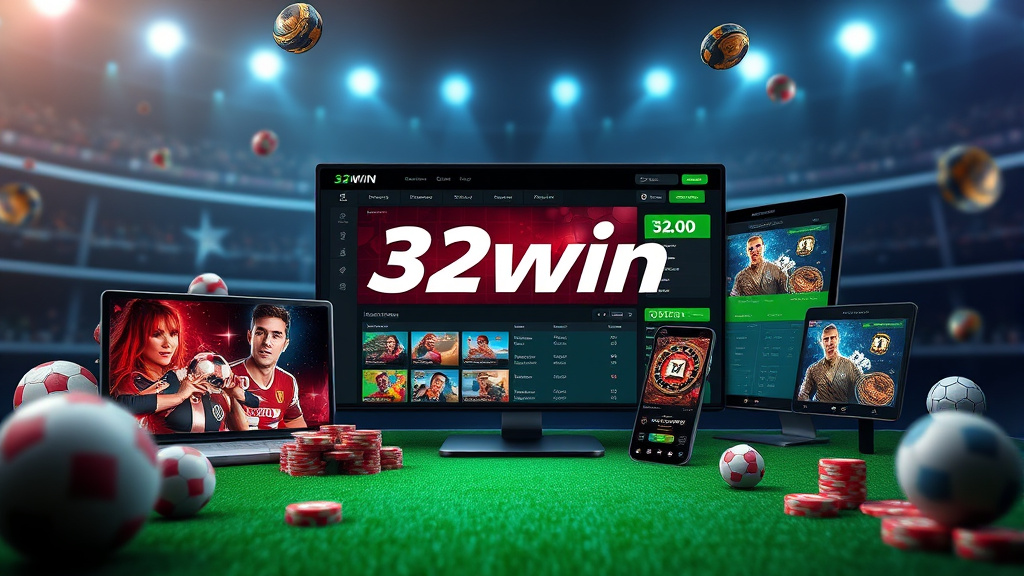 Nh&agrave; C&aacute;i 32win - Nền Tảng C&aacute; Cược Trực Tuyến Đẳng Cấp v&agrave; Đ&aacute;ng Tin Cậy Cho Người Chơi Việt