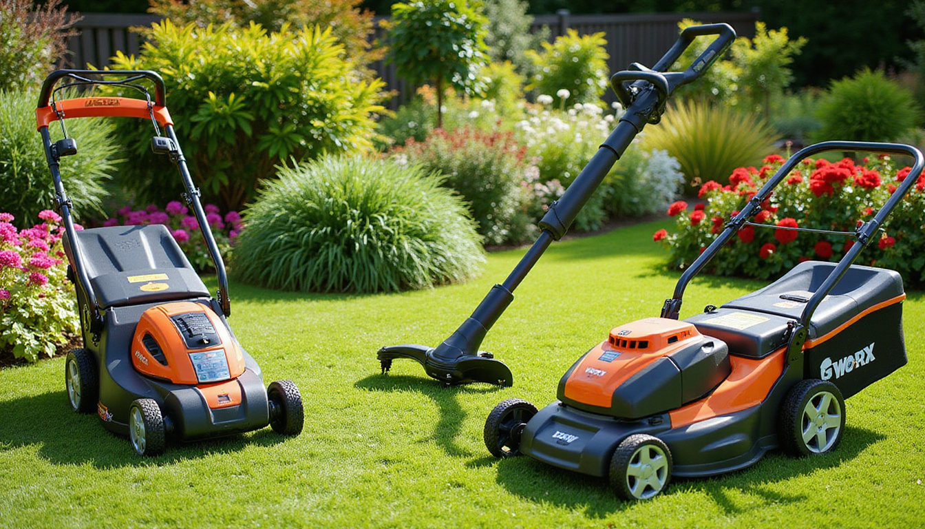 Popular WORX Lawn Equipment Models