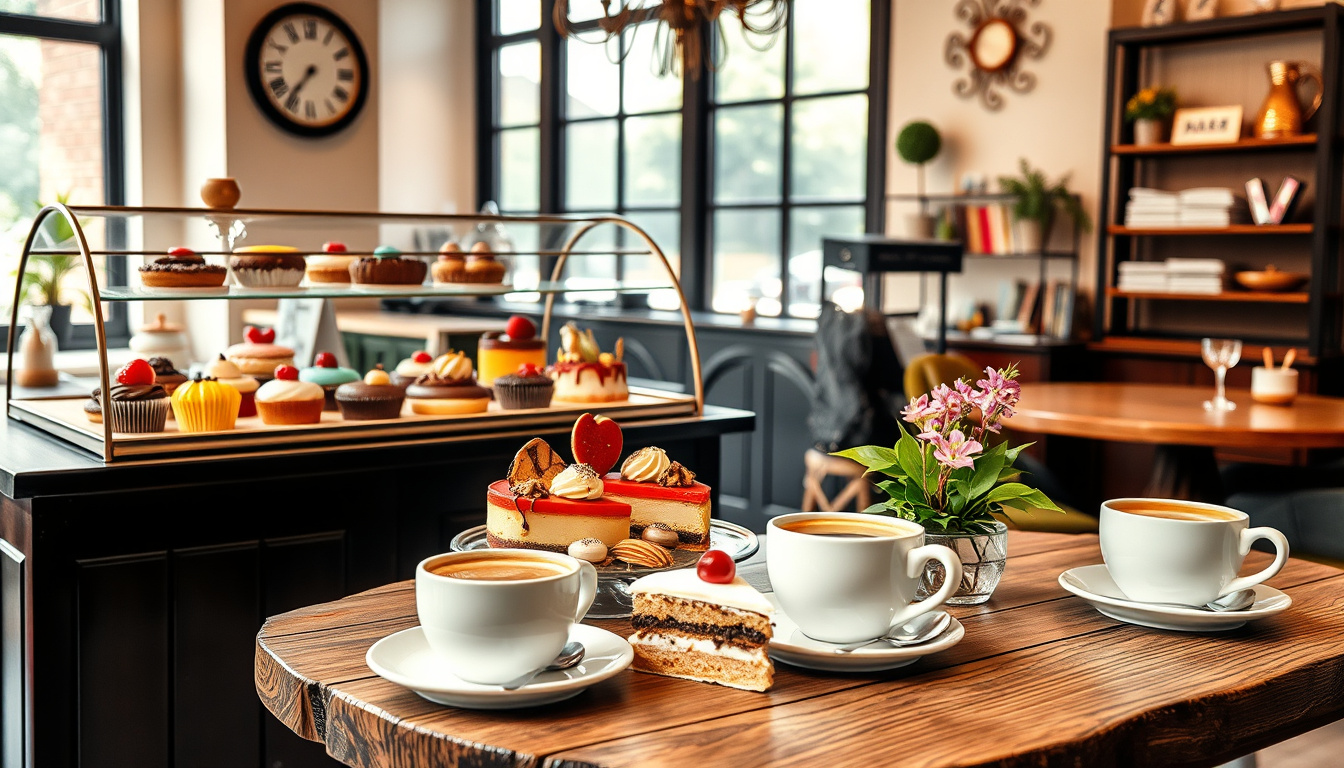 4. Dessert and Coffee Breaks after Lunch