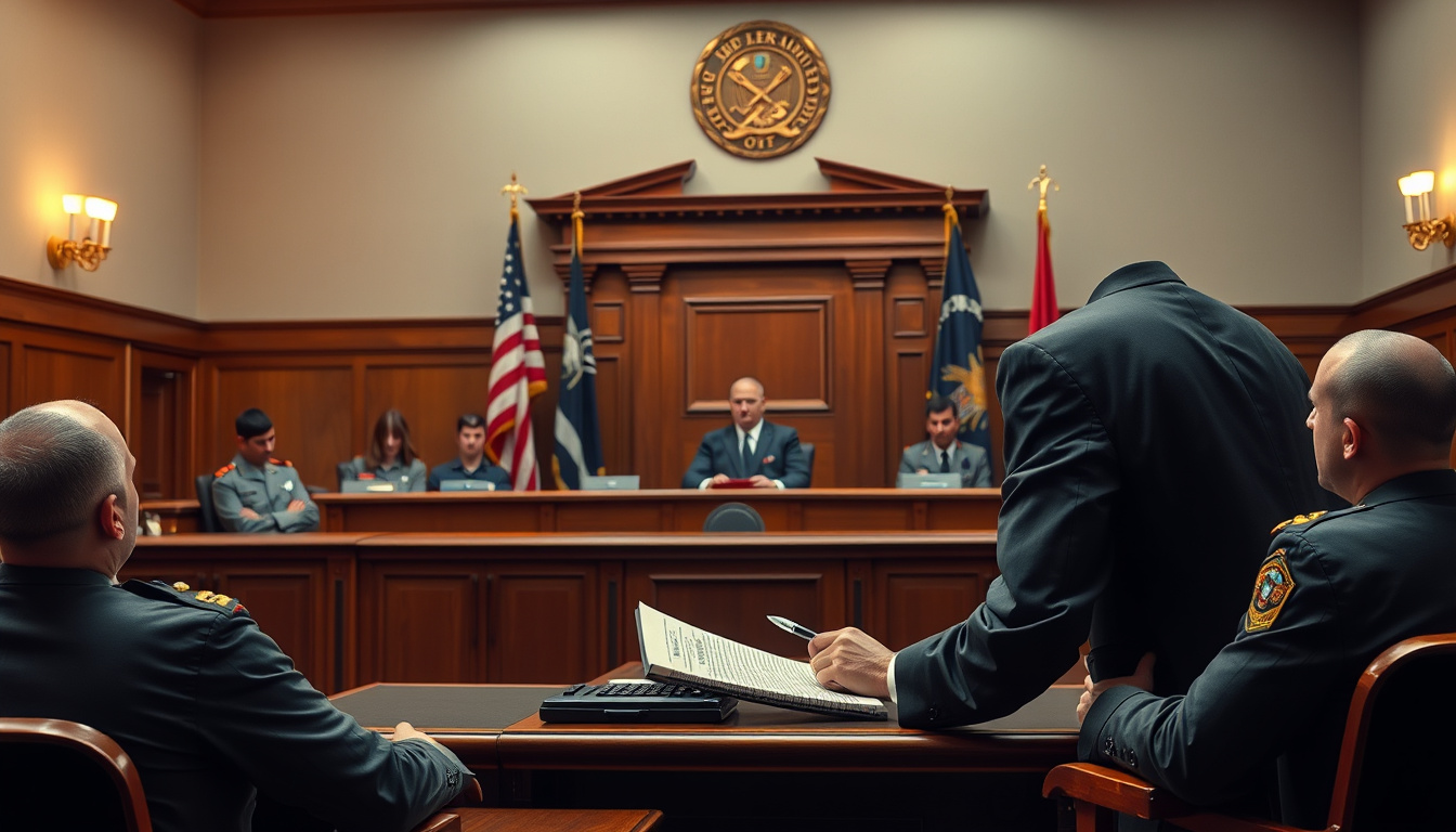 Types of Cases Handled by Military Defense Lawyers