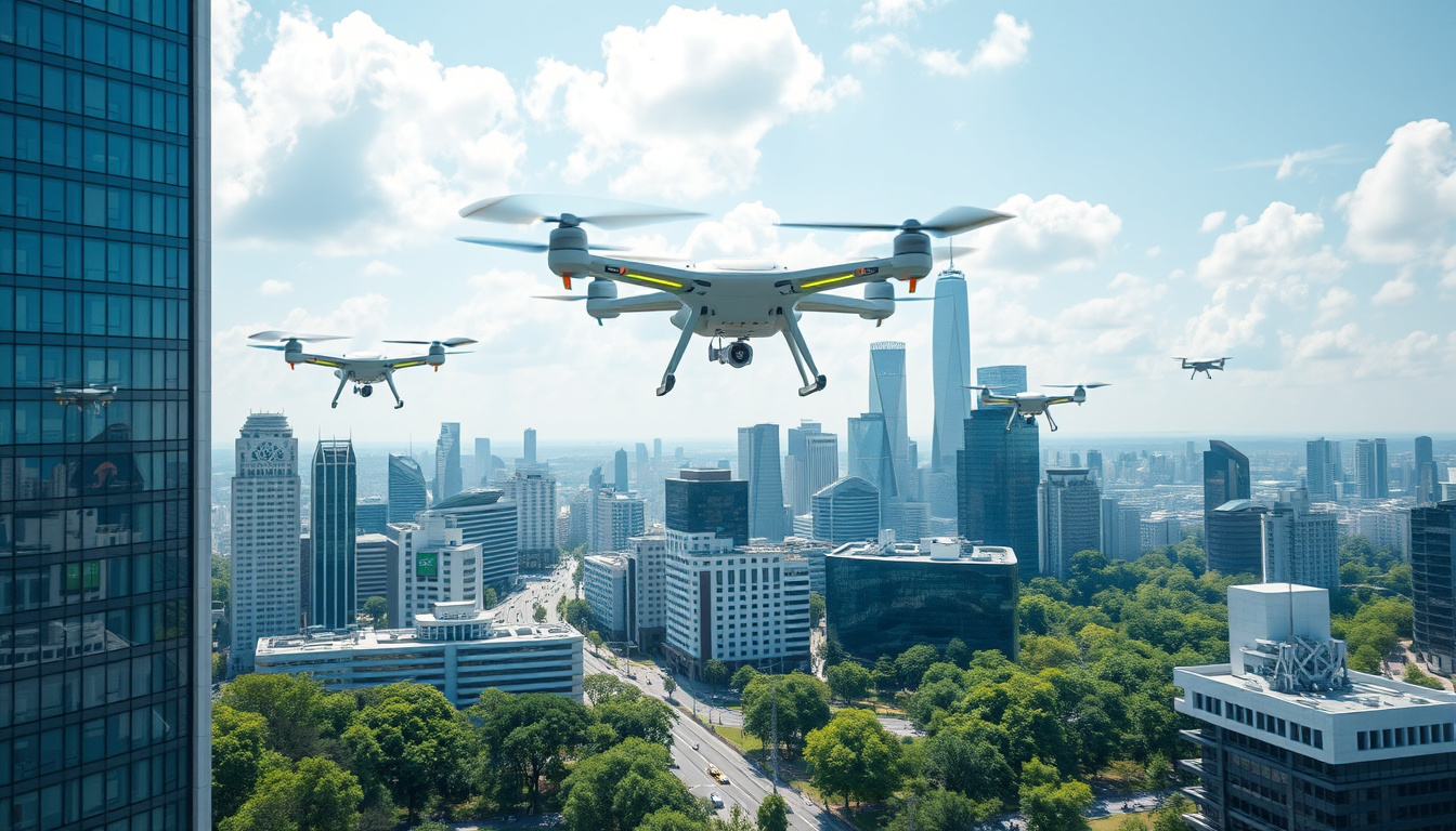 Soaring Skies: The Future of Urban Air Mobility with Electric VTOLs
