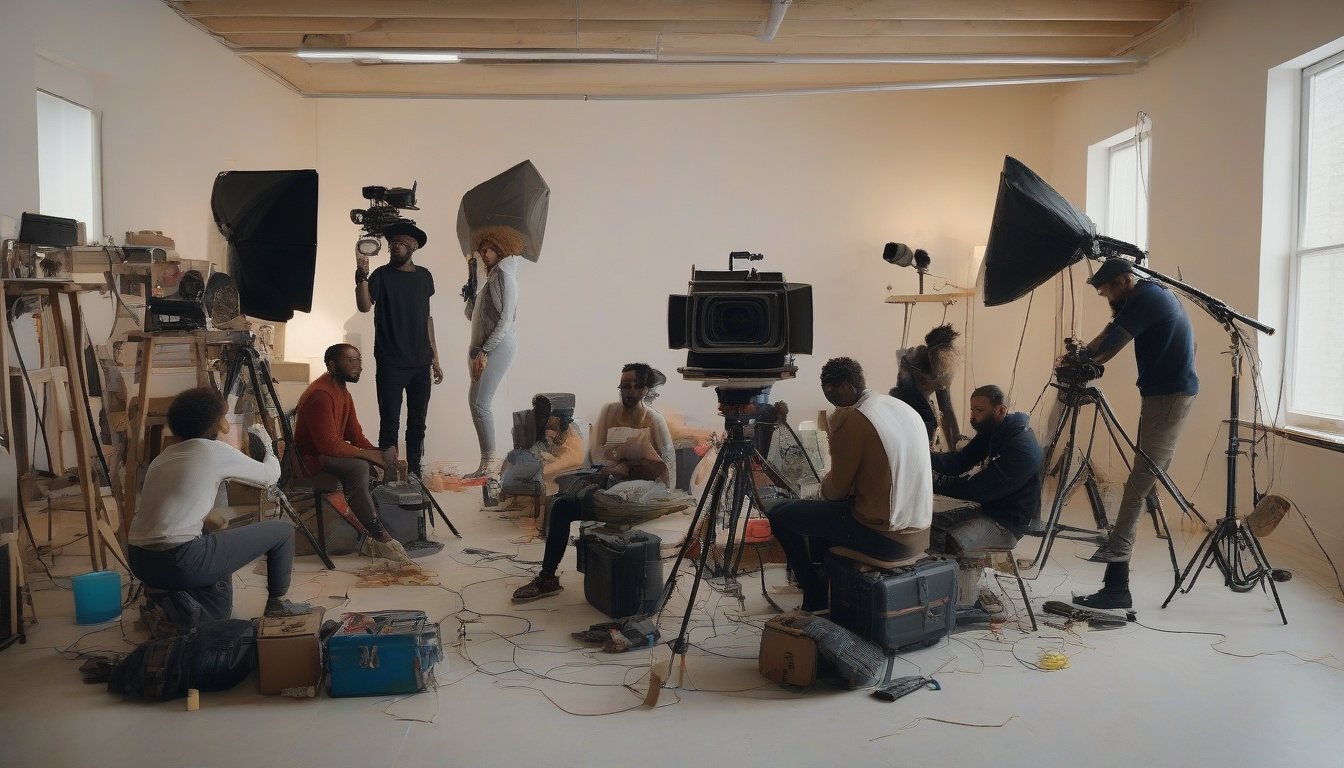 Mastering <b>Low Budget Filmmaking</b>: Tips and Tricks for Stunning Cinema on a Shoestring’ style=’display: block; margin: auto; max-width: 100%; height: auto;’></p>
<h2>Key Takeaways</h2>
<ul>
<li><b>Low budget filmmaking</b> requires a strong understanding of essential techniques and resources.</li>
<li>A compelling story can elevate a film’s quality regardless of its production budget.</li>
<li>Selecting the right equipment is crucial; prioritize functionality over brand names.</li>
<li>Natural locations and minimal set designs can enhance visual storytelling and reduce costs.</li>
<li>Creative cinematography can maximize production value, even with limited resources.</li>
</ul>
<h3>Understanding <b>Low Budget Filmmaking</b> Essentials</h3>
<p><b>Low budget filmmaking</b> has become increasingly popular, allowing aspiring filmmakers to create impactful stories without the need for massive financial backing.</p>
<p>Understanding the essentials of <b>low budget filmmaking</b> can empower creators to maximize their limited resources while producing quality content.</p>
<p>First and foremost, a compelling script is the heart of any film, serving as the blueprint for the entire project.</p>
<p>Next, leveraging affordable technology—such as smartphones or mid-range DSLR cameras—can significantly cut costs while still delivering impressive visuals.</p>
<p>Additionally, assembling a dedicated crew that is passionate about the project often yields better results than hiring professionals at exorbitant rates.</p>
<p>Finally, utilizing creative strategies for locations and props, such as local partnerships or DIY solutions, can enhance the production value without straining the budget.</p>
<p>By focusing on these core elements, filmmakers can effectively navigate the challenges of <b>low budget filmmaking</b> and bring their visions to life.</p>
<h3>Crafting a Compelling Story Without Extravagance</h3>
<p><b>Low budget filmmaking</b> has emerged as a popular avenue for aspiring directors and storytellers, proving that creativity can triumph over financial constraints.</p>
<p>The heart of crafting a compelling story without extravagance lies in focusing on character development and emotional depth rather than costly special effects or high-profile actors.</p>
<p>By leveraging relatable themes and authentic dialogue, filmmakers can create immersive narratives that resonate with audiences on a personal level.</p>
<p>Utilizing local talent and resources, such as community spaces or props found around the home, can further enhance production value without straining the budget.</p>
<p>In this way, <b>low budget filmmaking</b> not only fosters innovation but also cultivates a genuine connection between the story and its viewers.</p>
<blockquote><p>‘It’s not about the budget; it’s about the passion and creativity behind the project.’ – Anonymous</p></blockquote>
<p><a href=