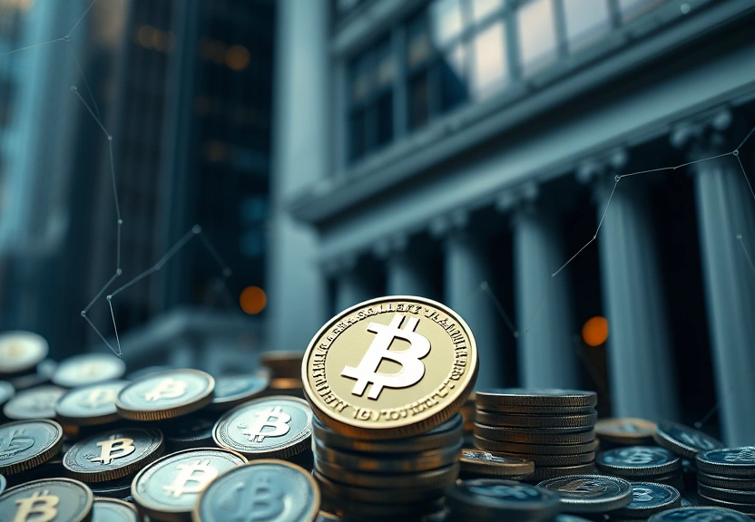 Representação visual de Exploring Wall Street's New Crypto Frontier: Opportunities and Risks Ahead