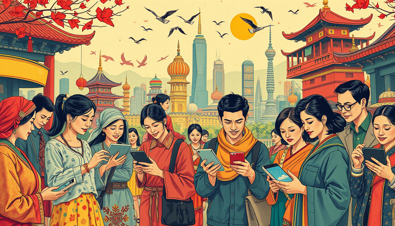The Role of Technology in Cultural Exchanges