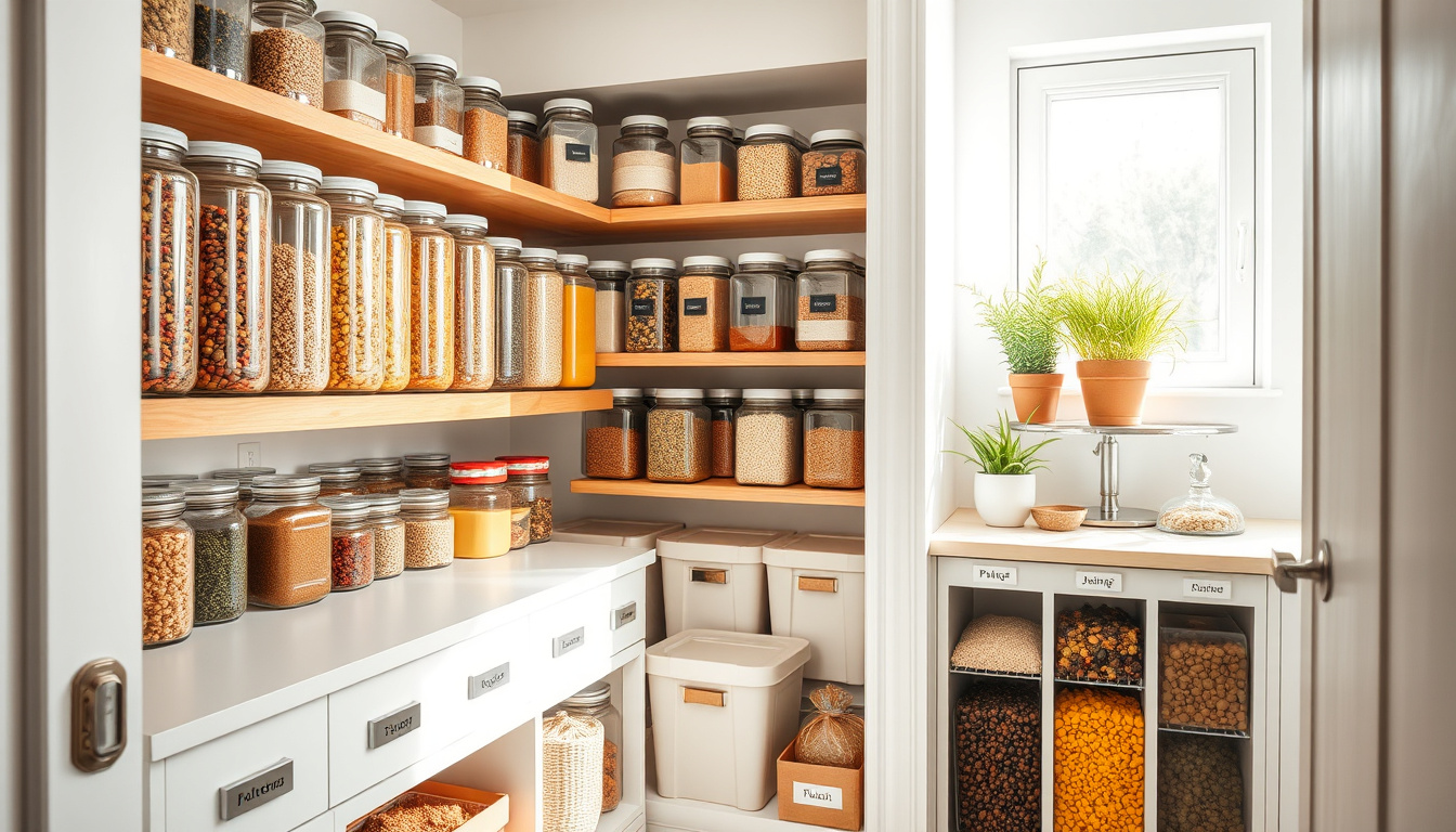 DIY Pantry Organization Hacks for a Tidy Kitchen