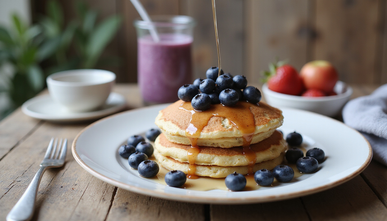 Fluffy Blueberry Protein Pancakes: The Perfect Breakfast Boost!