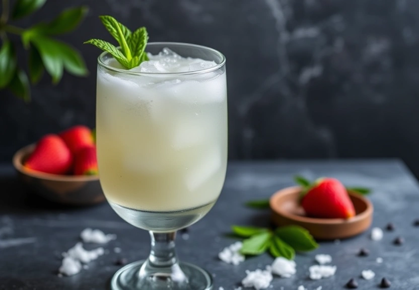 Representação visual de Delicie-se com o Refrescante Daiquiri de Pêssego Congelado: 2 Receitas Irresistíveis!