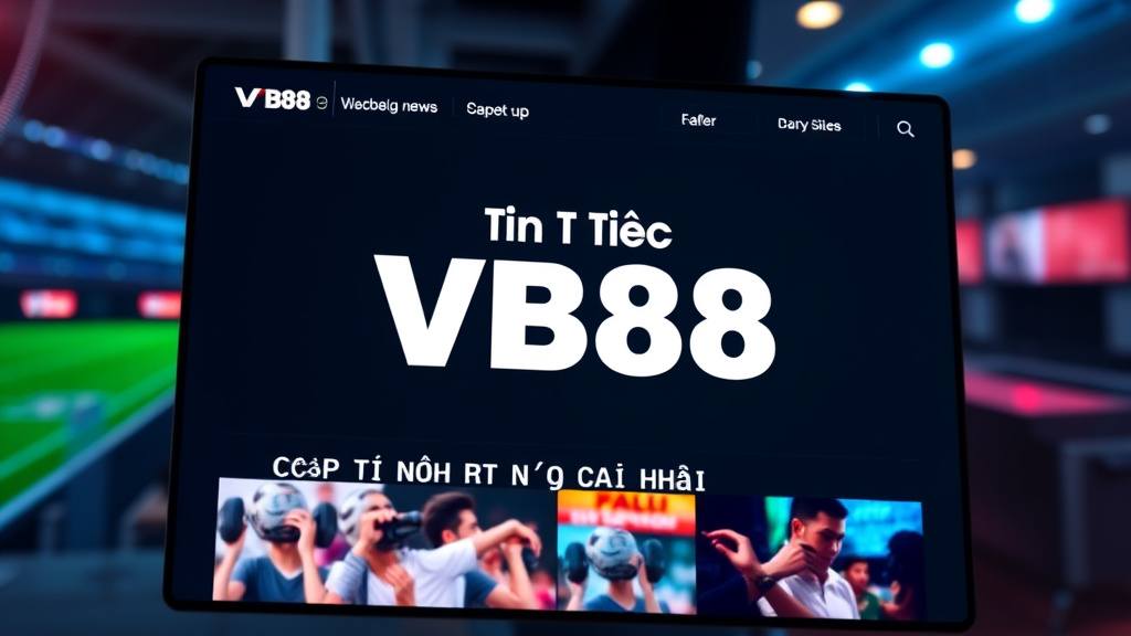 Tin Tức VB88 - T&igrave;m Hiểu Mới Nhất V&agrave; Tổng Quan Về Nền Tảng C&aacute; Cược Đỉnh Cao