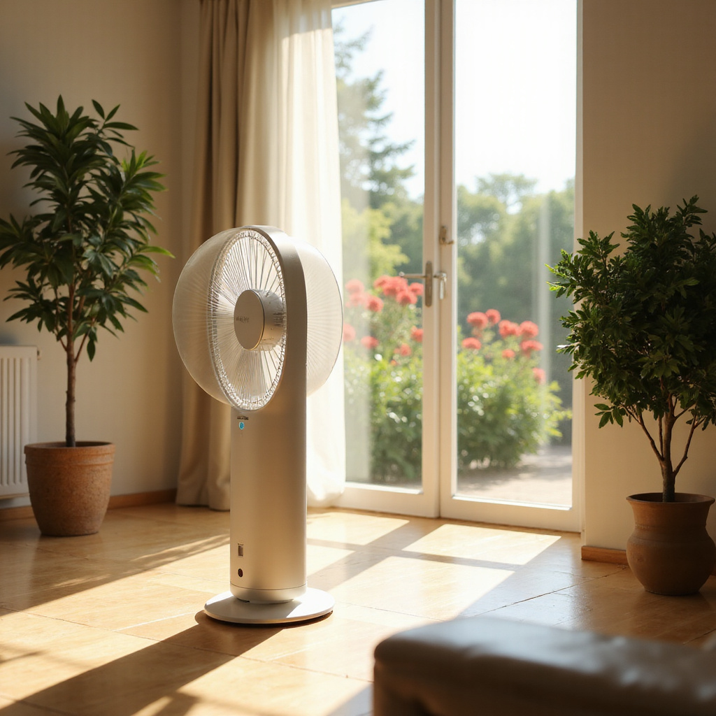 Cordless Fan with Battery - Portable Cooling