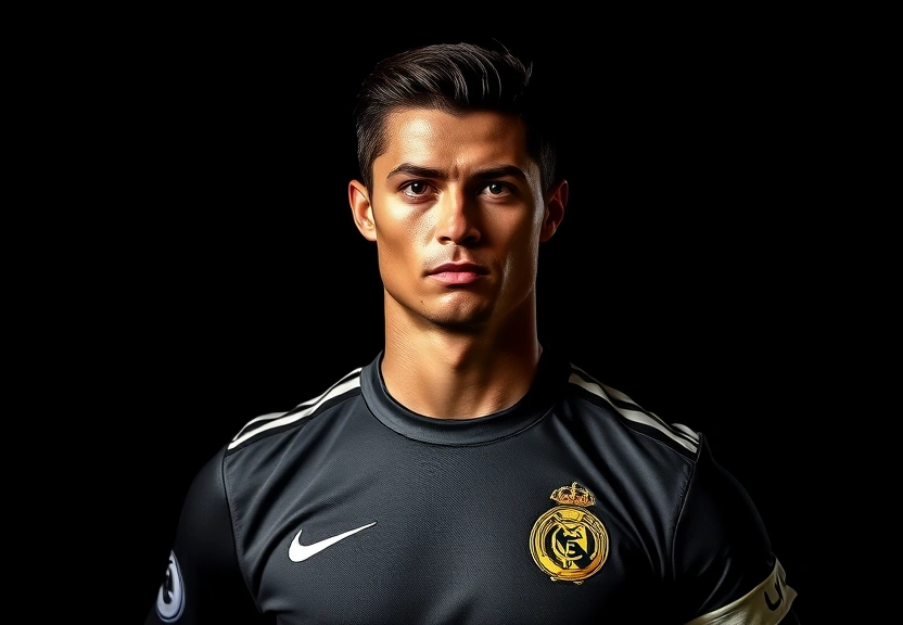 Representação visual de Cristiano Ronaldo: Um Legado Inigualável na História do Futebol Mundial