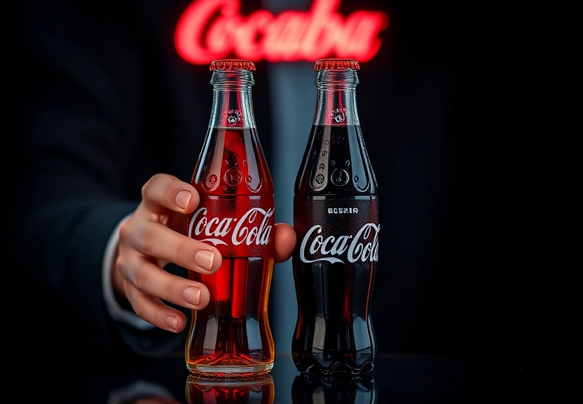 Representação visual de Coca-Cola atende pedido de Trump e lança versão com açúcar de cana