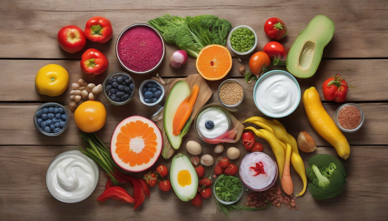 The Ultimate <b>Gut Health Food List</b>: Nourish Your Microbiome for Optimal Wellness’ style=’display: block; margin: auto; max-width: 100%; height: auto;’></p>
<h2>Key Takeaways</h2>
<ul>
<li>Gut health is essential for overall wellness and influences many aspects of health.</li>
<li>A diverse microbiome is crucial for optimal functioning and can be supported through varied diets.</li>
<li>Probiotics and prebiotics are key components in foods that enhance gut health.</li>
<li>Fermented foods are particularly beneficial and should be included in your diet for gut nourishment.</li>
<li>Fiber and polyphenol-rich foods play significant roles in maintaining digestive health.</li>
</ul>
<h3>Understanding Gut Health: What You Need to Know</h3>
<p>Gut health plays a crucial role in our overall well-being, influencing everything from digestion to immune function and mental health.</p>
<p>To maintain a healthy gut, it is essential to incorporate a variety of gut health foods into your diet.</p>
<p>A comprehensive <b>gut health food list</b> includes foods rich in fiber, such as whole grains, fruits, and vegetables, which help to promote the growth of beneficial gut bacteria.</p>
<p>Fermented foods like yogurt, kefir, sauerkraut, and kimchi are also vital for introducing probiotics that enhance gut flora.</p>
<p>Furthermore, foods high in omega-3 fatty acids, such as fatty fish, nuts, and seeds, can contribute to reducing inflammation in the gut.</p>
<p>By focusing on these food categories, you can effectively support your digestive system and promote optimal gut health.</p>
<h3>The Importance of a Diverse Microbiome</h3>
<p>A diverse microbiome is crucial for optimal health, as it plays a significant role in digestion, immunity, and even mental well-being.</p>
<p>Incorporating a variety of foods into your diet can enrich your gut microbiome, promoting a balanced ecosystem of beneficial bacteria.</p>
<p>This is where a <b>gut health food list</b> becomes imperative.</p>
<p>Foods such as fermented products, including yogurt and kimchi, are not only delicious but they also contain probiotics that foster the growth of good bacteria.</p>
<p>Additionally, prebiotic foods like garlic, onions, and bananas serve as fuel for these microorganisms, enhancing their functionality within the gut.</p>
<p>Emphasizing whole grains, legumes, fruits, and vegetables on your <b>gut health food list</b> ensures you provide your microbiome with the nutrients it needs to thrive.</p>
<p>A varied diet not only supports gut health but also contributes to overall wellness, reducing the risk of chronic diseases and improving mood.</p>
<blockquote><p>‘The greatest wealth is health.’ – Virgil</p></blockquote>
<p><a href=