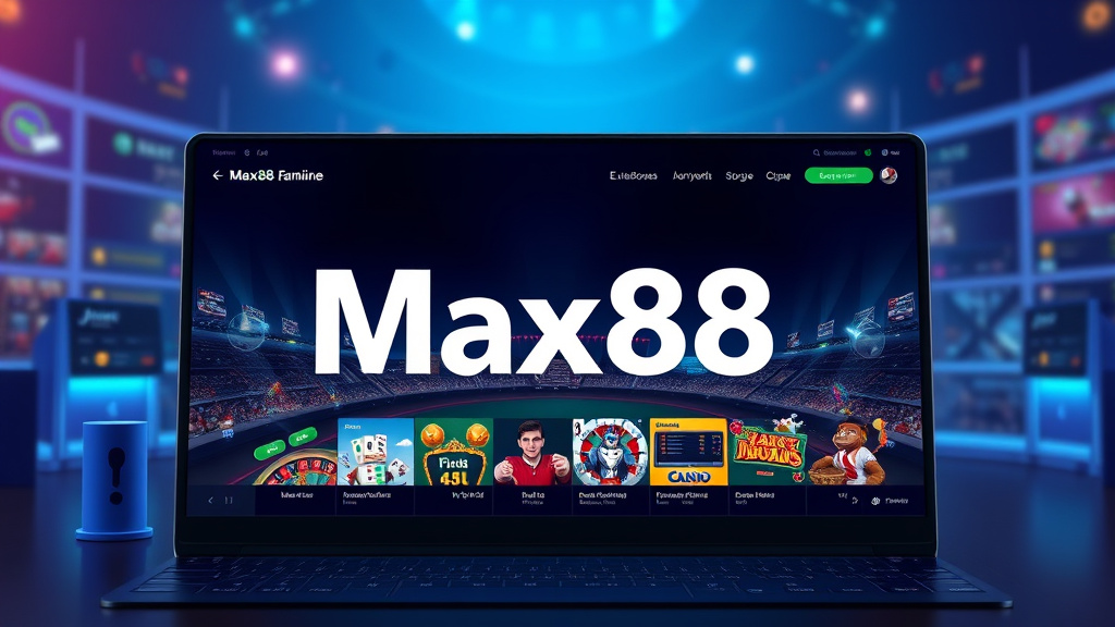 Nh&agrave; C&aacute;i Max88 - Địa Chỉ C&aacute; Cược Uy T&iacute;n H&agrave;ng Đầu Với Nhiều Ưu Điểm Nổi Bật