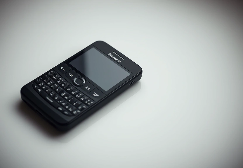 Representação visual de O Retorno Surpreendente do BlackBerry: Jovens Apostam na Nostalgia!