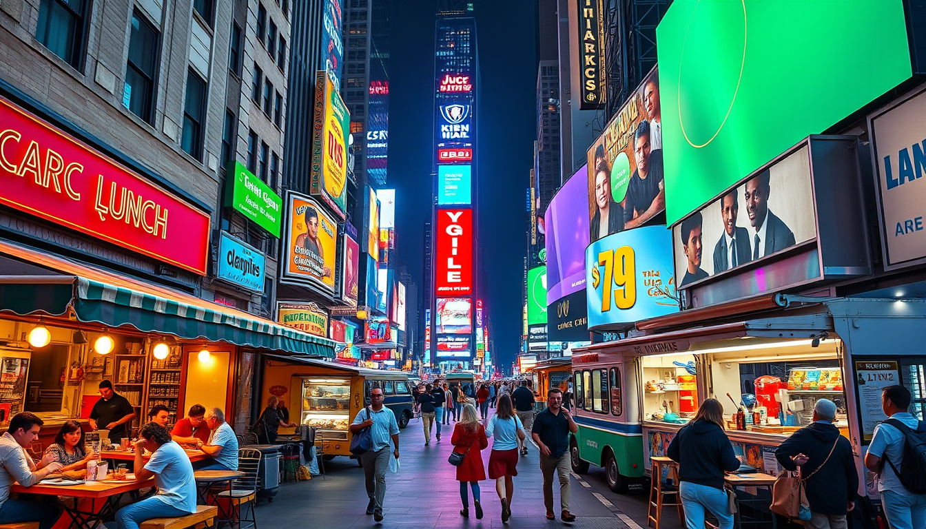 Top 10 Lunch Spots Near Times Square for a Perfect Midday Meal