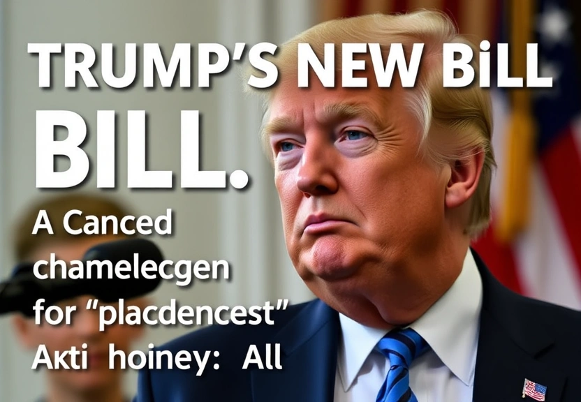 Representação visual de Trump's New Bill: A Game-Changer for Charitable Tax Breaks for All Americans