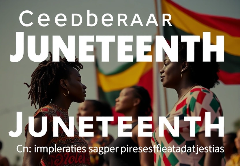 Representação visual de Celebrar Juneteenth: Um Imperativo para Quem Defende a Justiça