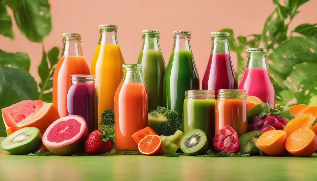 Unlock Your Digestive Potential: Discover the <b>Best Juices for Gut Health</b>‘ style=’display: block; margin: auto; max-width: 100%; height: auto;’></p>
<h2>Key Takeaways</h2>
<ul>
<li>Gut health is essential for overall well-being and can affect various bodily functions.</li>
<li>Juices can play a significant role in supporting and improving digestive health.</li>
<li>The top five <b>best juices for gut health</b> include options rich in fiber and probiotics.</li>
<li>Incorporating juices into your daily diet can enhance nutritional intake and digestive balance.</li>
<li>It’s important to be aware of potential side effects of juicing and to blend it with a varied diet.</li>
</ul>
<h3>Understanding Gut Health and Its Importance</h3>
<p>Gut health is an essential aspect of overall well-being, influencing everything from digestion to immune function.</p>
<p>The gut microbiome, which consists of trillions of bacteria and microorganisms, plays a crucial role in maintaining this health.</p>
<p>When our gut is balanced and functioning optimally, we experience improved digestion, better nutrient absorption, and a strengthened immune system.</p>
<p>One of the simplest and most enjoyable ways to promote gut health is through dietary choices, particularly the incorporation of the <b>best juices for gut health</b> into your daily routine.</p>
<p>Juices made from fruits and vegetables rich in fiber, antioxidants, and probiotics can help nourish the gut microbiome, reduce inflammation, and enhance digestive function.</p>
<p>Popular options include juices made from fermented foods like sauerkraut and pickles, or those containing fiber-rich ingredients such as apples, pears, and leafy greens.</p>
<p>By making these delicious juices a staple in your diet, you can significantly improve your gut health, leading to a healthier and more vibrant life.</p>
<h3>The Role of Juices in Supporting Digestive Health</h3>
<p>Juices play a crucial role in supporting digestive health, making them an excellent addition to any diet focused on gut wellness.</p>
<p>Among the <b>best juices for gut health</b>, options like fresh apple, carrot, and ginger juice stand out for their natural enzymes and nutrients that assist in digestion and promote a healthy gut microbiome.</p>
<p>Apple juice, especially when made from whole apples, provides fiber and pectin that help regulate bowel movements and prevent constipation.</p>
<p>Carrot juice is rich in beta-carotene and antioxidants, while ginger juice contains compounds that can aid in reducing inflammation and boosting digestion.</p>
<p>Incorporating these juices into your daily routine can not only enhance your digestive health but also contribute to overall wellbeing, making it a delicious and nutritious choice for anyone looking to improve their gut function.</p>
<blockquote><p>‘Let food be thy medicine and medicine be thy food.’ – Hippocrates</p></blockquote>
<p><a href=