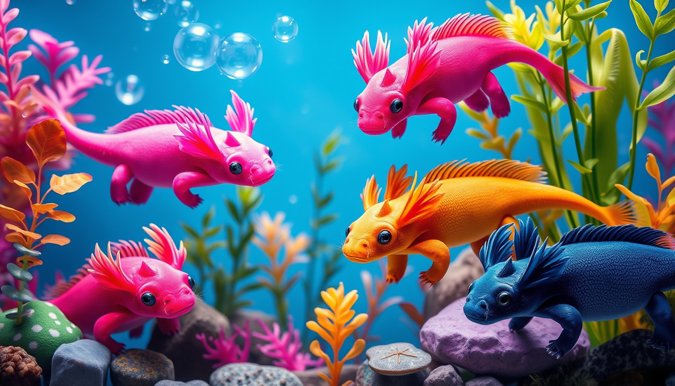 Genetics Behind<b> Axolotl Color Morphs</b>‘ style=’display: block; margin: auto; max-width: 100%; height: auto;’></p>
<h3>Genetics Behind<b> Axolotl Color Morphs</b></h3>
<p>When diving into the fascinating world of<b> axolotl color morphs</b>, it’s essential to understand the genetics that drive these stunning variations.</p>
<p>Axolotls come in a range of colors, including the popular leucistic, golden albino, and wild type, each showcasing unique attributes linked to their genetic makeup.</p>
<p>The presence and expression of pigments, like melanin, determine these color morphs.</p>
<p>For instance, leucistic axolotls have a gene that limits melanin production, resulting in their pale appearance with faint pink tones.</p>
<p>In contrast, wild-type axolotls have a full spectrum of colors due to varying levels of melanin, giving them that dark, striking look.</p>
<p>Genetics play a pivotal role not only in the physical appearance but also in the breeding of these remarkable creatures, making understanding<b> axolotl color morphs</b> essential for enthusiasts and researchers alike.</p>
<h3>Caring for Different<b> Axolotl Color Morphs</b></h3>
<p>When it comes to keeping axolotls as pets, understanding the various <b>axolotl color morphs</b> is essential for providing the best care and creating a suitable environment for these unique aquatic creatures.</p>
<p>The most common<b> axolotl color morphs</b> you’ll encounter include the wild type, leucistic, golden albino, and grey axolotls.</p>
<p>Each color morph has its specific needs regarding tank conditions and diet, making it crucial to research which morph best suits your lifestyle.</p>
<p>For instance, leucistic axolotls are known for their pale pink color and lack of pigmentation, which makes them visually striking but also means they’re more susceptible to harsh lighting conditions.</p>
<p>In contrast, the wild type features a darker pigmentation that can help them camouflage in their natural habitats.</p>
<p>By understanding the specific requirements associated with each of the<b> axolotl color morphs</b>, you can ensure a healthy and thriving aquatic environment, providing your pet with optimal living conditions.</p>
<h2>Frequently Asked Questions</h2>
<h3>What are<b> axolotl color morphs</b>?</h3>
<p>Axolotl color morphs refer to the different color variations and patterns that axolotls can exhibit.</p>
<p>These variations can range from standard colors like wild type, leucistic, and albino, to rare morphs with unique shades and markings.</p>
<h3>What are the most common<b> axolotl color morphs</b>?</h3>
<p>The most common<b> axolotl color morphs</b> include the wild type, leucistic, golden albino, and melanoid.</p>
<p>Each of these morphs has distinctive features, such as the wild type’s dark pigmentation and the leucistic’s pale, almost translucent appearance.</p>
<h3>How do genetics influence<b> axolotl color morphs</b>?</h3>
<p>The genetics behind<b> axolotl color morphs</b> involve multiple genes that determine pigmentation and patterns.</p>
<p>Various combinations of dominant and recessive alleles can result in the different color variations observed among axolotls.</p>
<h3>Can different<b> axolotl color morphs</b> be kept together?</h3>
<p>Yes, different<b> axolotl color morphs</b> can generally be kept together as long as they are of similar size and healthy.</p>
<p>However, it’s essential to monitor their behavior and health closely, as individual personalities may vary.</p>
<h3>What special care do different<b> axolotl color morphs</b> require?</h3>
<p>While the basic care for axolotls remains the same across all morphs, certain colors like leucistic may require more attention to their skin and environment to prevent irritation and ensure optimal health.</p>
<p>Regular water quality checks and a balanced diet are crucial for all morphs.</p>
</div></div>
</div>



<div class="wp-block-column is-layout-flow wp-block-column-is-layout-flow" style="flex-basis:33.33%">
<div class="wp-block-group sidebar-area-wrap is-layout-constrained wp-container-core-group-is-layout-5a30f31b wp-block-group-is-layout-constrained">
<div class="wp-block-group has-border-color has-cyan-bluish-gray-border-color is-layout-constrained wp-container-core-group-is-layout-d17736d3 wp-block-group-is-layout-constrained" style="border-width:1px;margin-bottom:var(--wp--preset--spacing--60);padding-top:var(--wp--preset--spacing--50);padding-right:var(--wp--preset--spacing--50);padding-bottom:var(--wp--preset--spacing--50);padding-left:var(--wp--preset--spacing--50);box-shadow:var(--wp--preset--shadow--natural)">
<h3 class="wp-block-heading has-medium-font-size" style="margin-bottom:var(--wp--preset--spacing--50)">Search Here</h3>


<form role="search" method="get" action="https://axolotlqs.com/" class="wp-block-search__button-outside wp-block-search__icon-button wp-block-search"    ><label class="wp-block-search__label screen-reader-text" for="wp-block-search__input-3" >Search</label><div class="wp-block-search__inside-wrapper " ><input class="wp-block-search__input" id="wp-block-search__input-3" placeholder="" value="" type="search" name="s" required /><button aria-label="Search" class="wp-block-search__button has-text-color has-foreground-color has-background has-icon wp-element-button" type="submit"  style="background-color: EE344E"><svg class="search-icon" viewBox="0 0 24 24" width="24" height="24">
					<path d="M13 5c-3.3 0-6 2.7-6 6 0 1.4.5 2.7 1.3 3.7l-3.8 3.8 1.1 1.1 3.8-3.8c1 .8 2.3 1.3 3.7 1.3 3.3 0 6-2.7 6-6S16.3 5 13 5zm0 10.5c-2.5 0-4.5-2-4.5-4.5s2-4.5 4.5-4.5 4.5 2 4.5 4.5-2 4.5-4.5 4.5z"></path>
				</svg></button></div></form></div>



<div class="wp-block-group has-border-color has-cyan-bluish-gray-border-color has-primary-color has-text-color has-link-color wp-elements-273765fa493b75186c730259594551ae is-layout-constrained wp-container-core-group-is-layout-cd68c28b wp-block-group-is-layout-constrained" style="border-width:1px;margin-bottom:var(--wp--preset--spacing--40);padding-top:var(--wp--preset--spacing--50);padding-right:var(--wp--preset--spacing--50);padding-bottom:var(--wp--preset--spacing--50);padding-left:var(--wp--preset--spacing--50);box-shadow:var(--wp--preset--shadow--natural)">
<h3 class="wp-block-heading has-medium-font-size" style="margin-bottom:var(--wp--preset--spacing--50)">Categories</h3>


<ul style="margin-top:var(--wp--preset--spacing--30);margin-bottom:var(--wp--preset--spacing--30);" class="wp-block-categories-list wp-block-categories">	<li class="cat-item cat-item-16"><a href="https://axolotlqs.com/category/axolotl-care/">Axolotl Care</a> (1)
</li>
	<li class="cat-item cat-item-1"><a href="https://axolotlqs.com/category/uncategorized/">Uncategorized</a> (34)
</li>
</ul></div>



<div class="wp-block-group has-border-color has-cyan-bluish-gray-border-color has-primary-color has-text-color has-link-color wp-elements-d412829f01410d17dfe33d1ef5354d19 is-layout-constrained wp-container-core-group-is-layout-cd68c28b wp-block-group-is-layout-constrained" style="border-width:1px;margin-bottom:var(--wp--preset--spacing--40);padding-top:var(--wp--preset--spacing--50);padding-right:var(--wp--preset--spacing--50);padding-bottom:var(--wp--preset--spacing--50);padding-left:var(--wp--preset--spacing--50);box-shadow:var(--wp--preset--shadow--natural)">
<h3 class="wp-block-heading has-medium-font-size" style="margin-bottom:var(--wp--preset--spacing--50)">Archives</h3>


<ul class="wp-block-archives-list wp-block-archives">	<li><a href=
