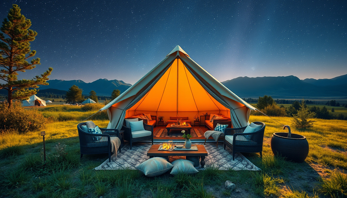 Accommodations: Luxury in the Wild