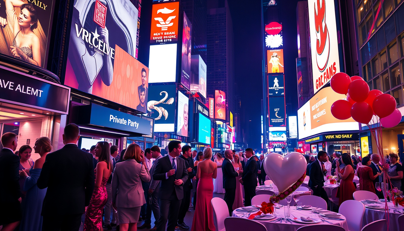 Tips for Planning a Successful Private Party in Times Square