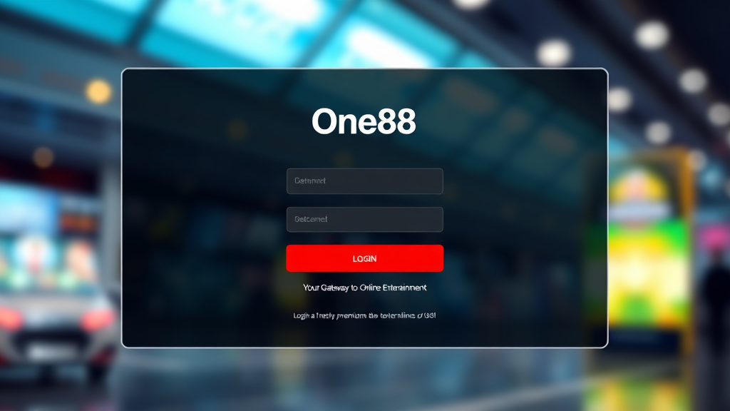 Experience Seamless Access with Đăng Nhập One88 &ndash; Your Gateway to Premier Online Entertainment