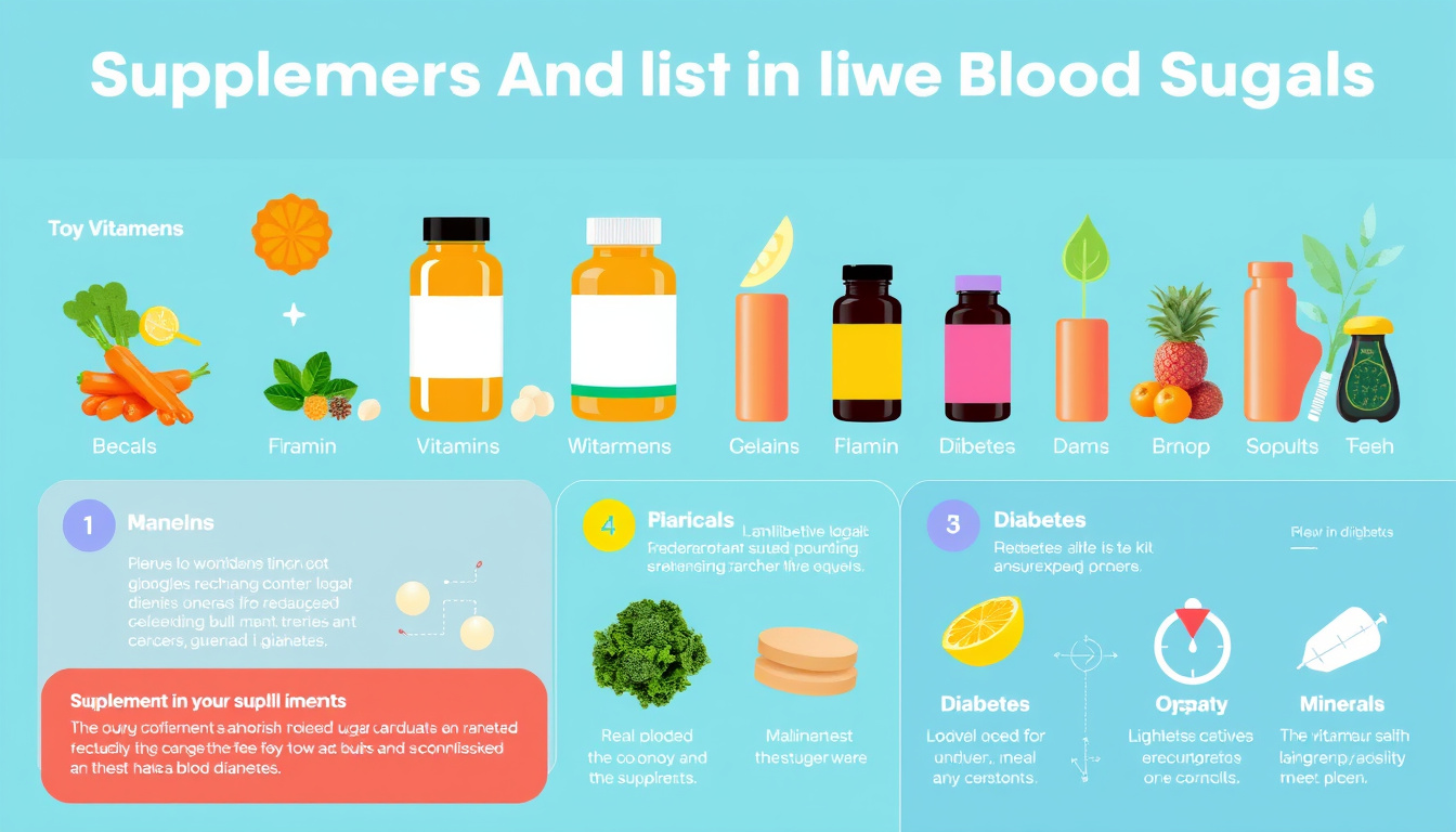 Unlocking Better Health: The Ultimate Guide to the Best Supplements for Lowering Blood Sugar