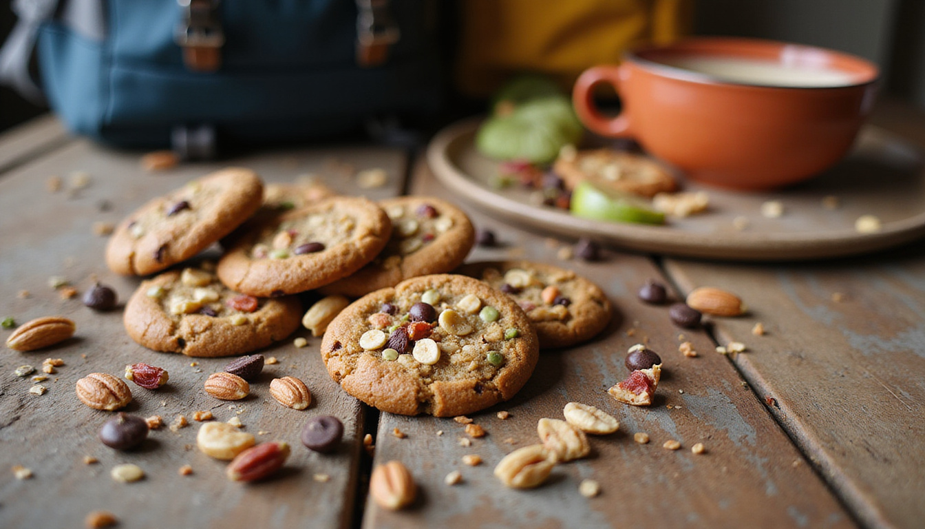 Fuel Your Adventures: Delicious Trail Mix Protein Cookies Recipe