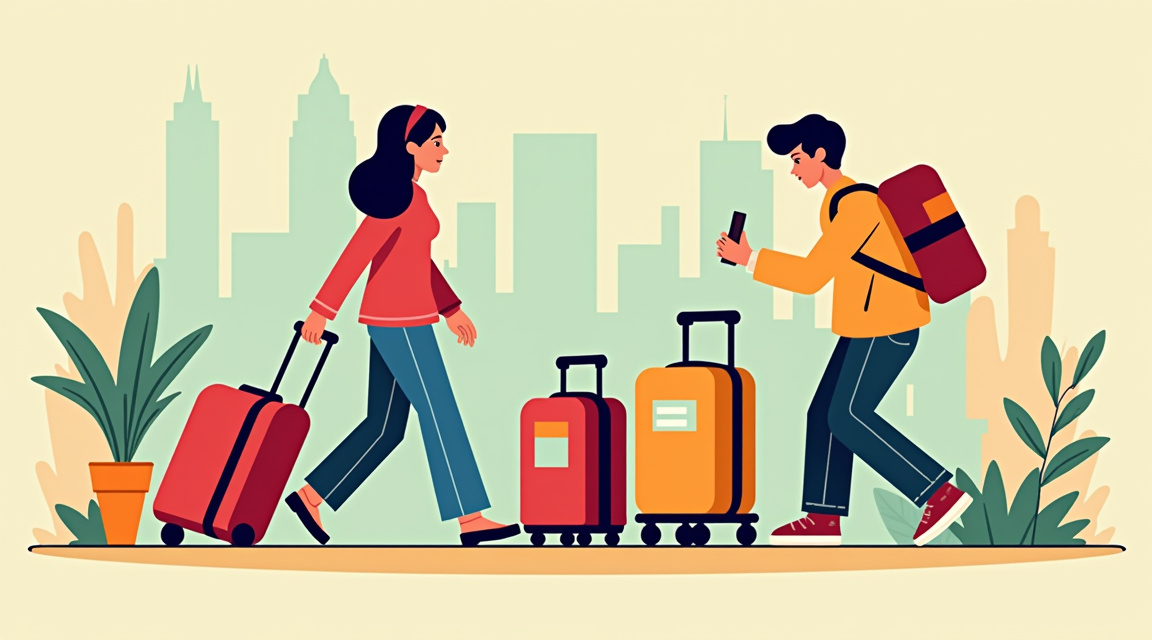 10 dicas para mochileiros de primeira viagem - ilustração informativa sobre 10 dicas para mochileiros de primeira viagem