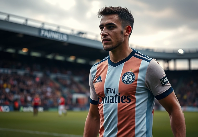 Representação visual de Desespero em campo: Jogador do Auckland grita ao ser substituído