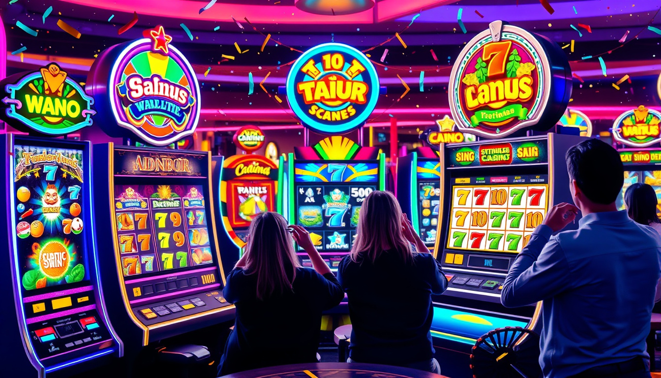 Entdecke die besten Slotmaschinen kostenlos – Spaß und Gewinnchancen ohne Risiko!
