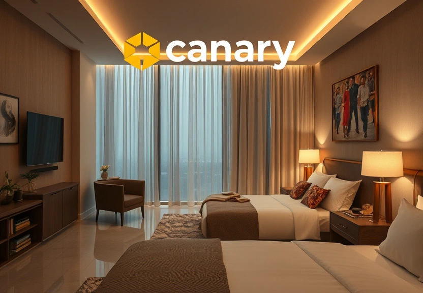 Representação visual de Canary Technologies Capta R$80 Milhões para Expandir Presença Global e Revolucionar Soluções de Hotel com IA