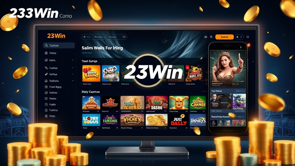Kh&aacute;m Ph&aacute; Trải Nghiệm Đẳng Cấp tại Casino 23Win - Nền Tảng Giải Tr&iacute; Casino Trực Tuyến Được Y&ecirc;u Th&iacute;ch