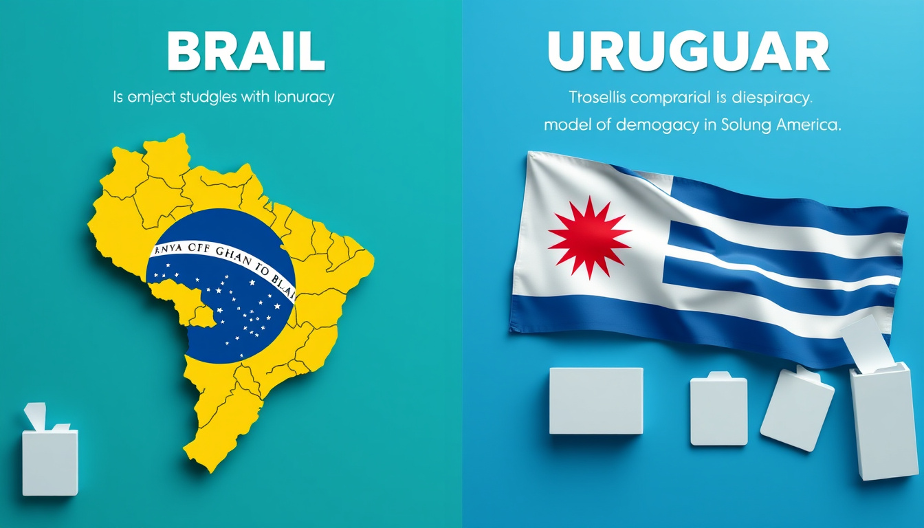 Democracia Plena: A Comparação Entre Uruguai e Brasil na Construção da Cidadania e Direitos Humanos