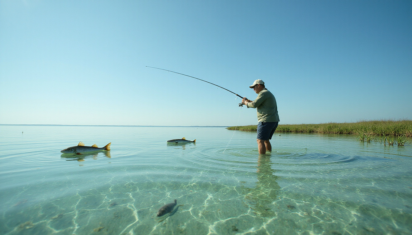 Mastering Sight Fishing for Redfish in Shallow Flats: Tips and Techniques for Success