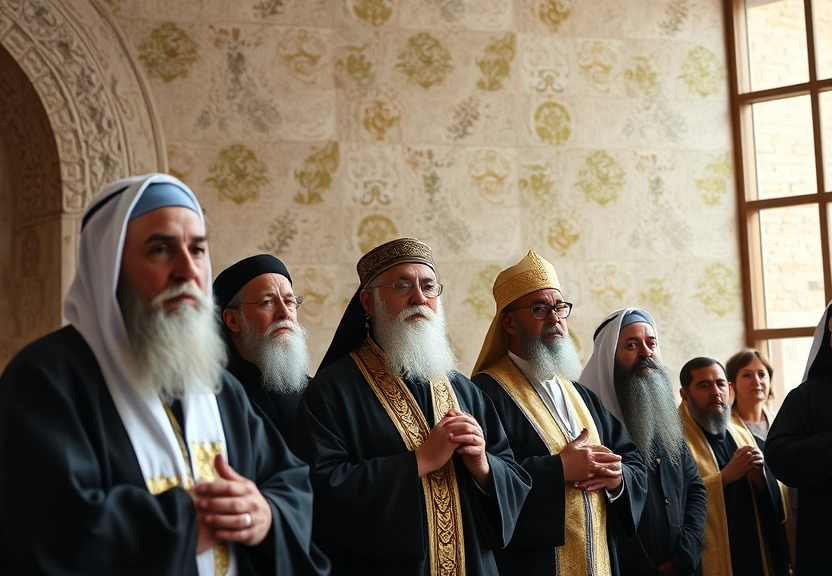Representação visual de Líderes Religiosos Judeus: Palavras Perturbadoras que Ignoram Narrativas Israelenses