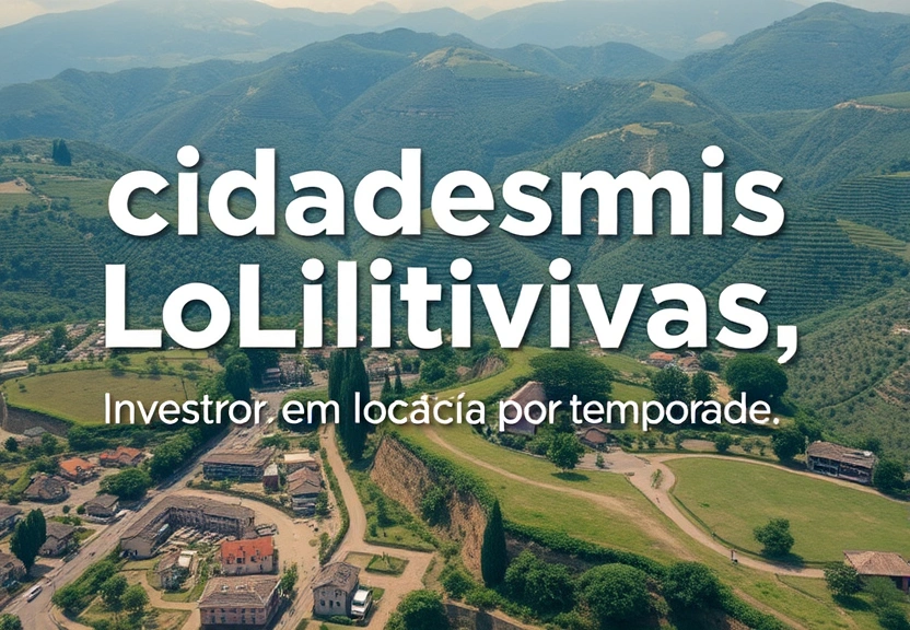 Representação visual de Descubra as cidades mais lucrativas para investir em locação por temporada