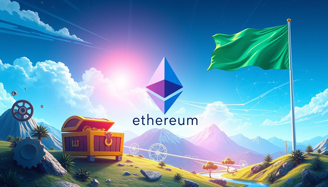 Ethereum's Game-Changer: $425M Treasury Acquisition, Layer 1 Scaling Innovations, and a Promising Bull Flag Formation