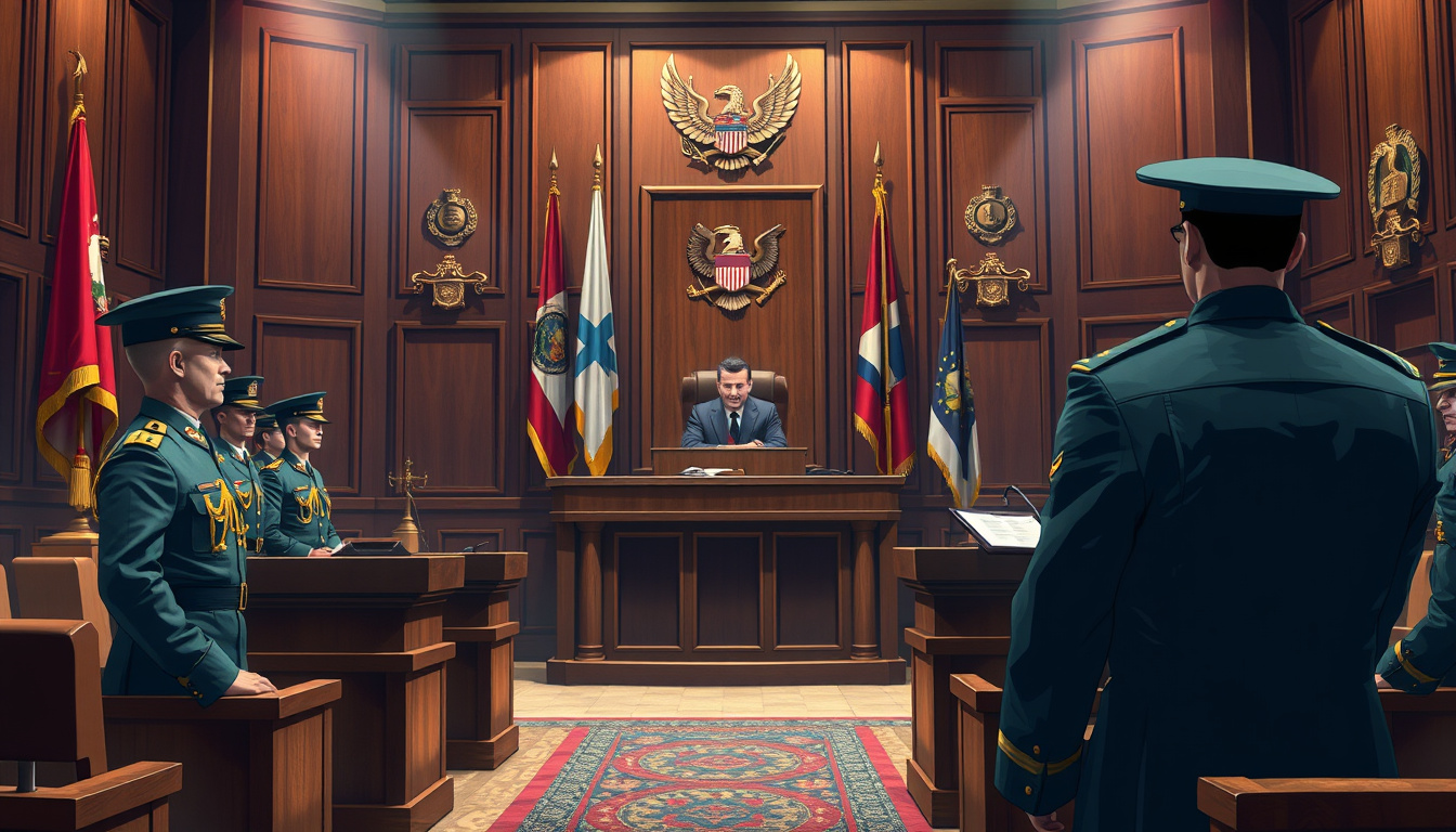 The Process of Military Trials and Court-Martial