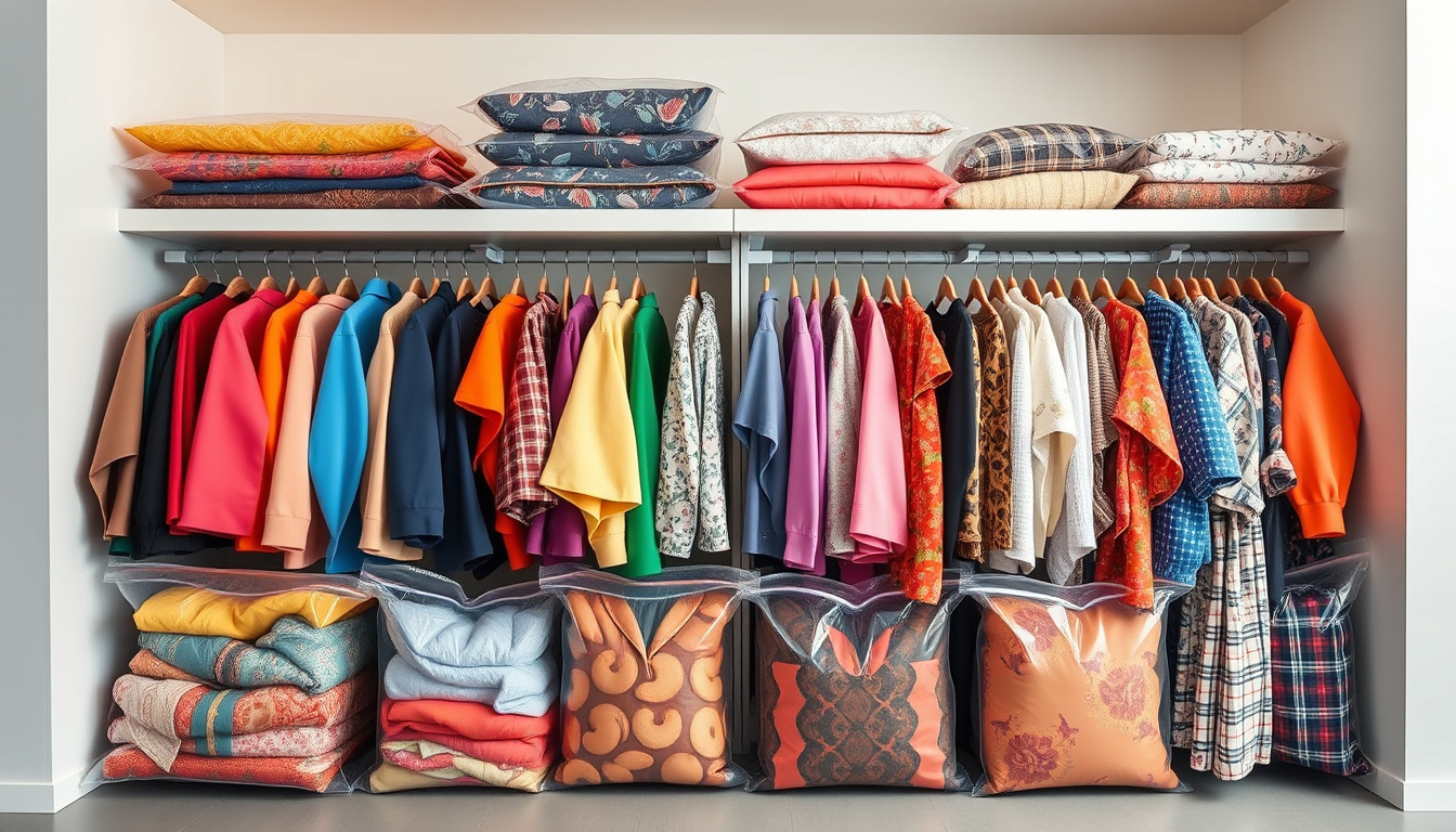 3. Vacuum-Sealed Bags: Preserving Seasonal Clothing with Ease