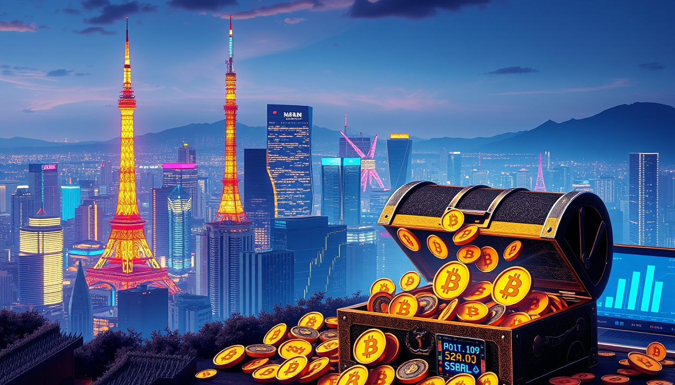 Metaplanet's Bitcoin Treasure Boost: Acquiring 1,088 BTC and Dominating Japan's Crypto Market