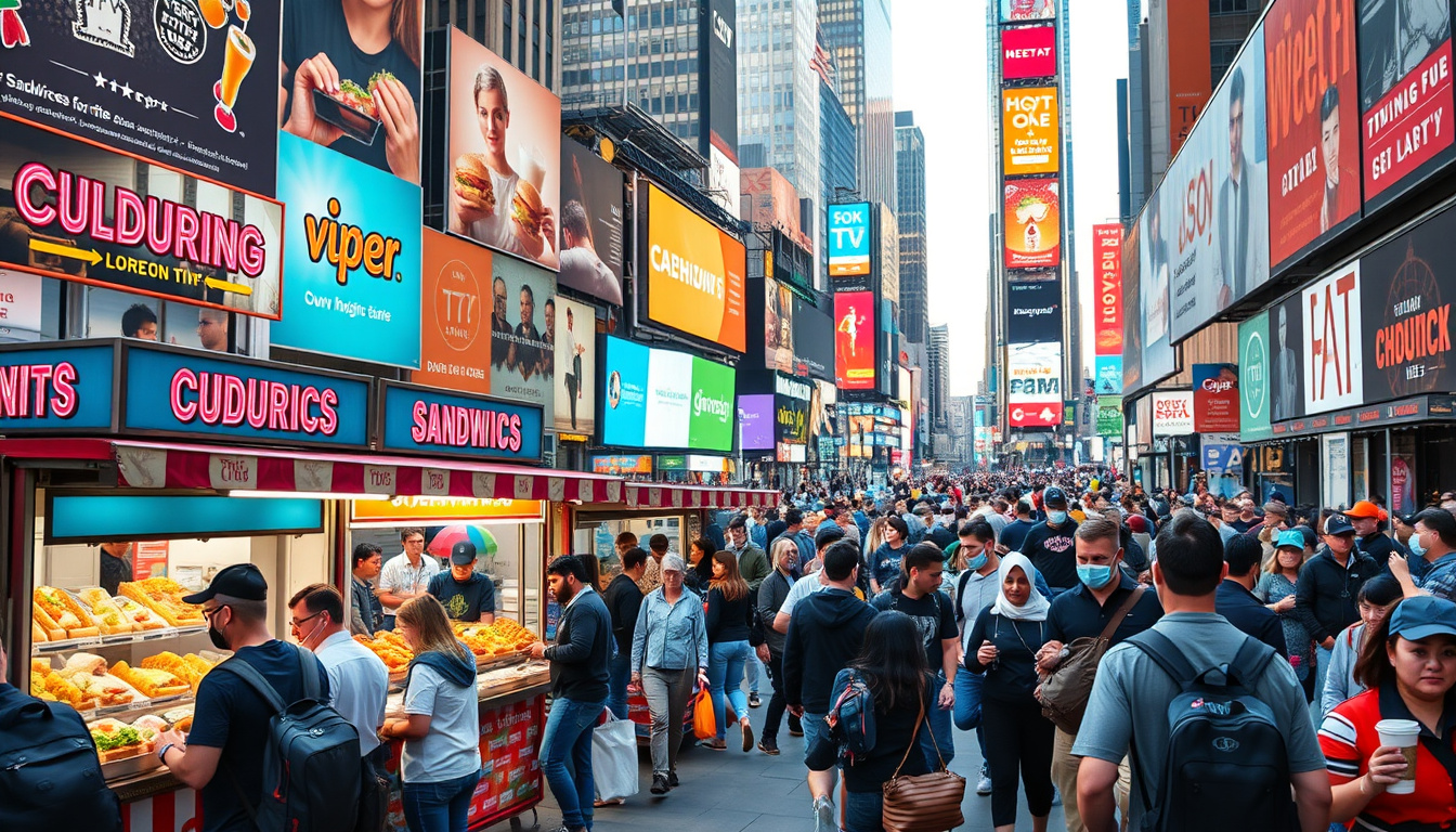 Top Grab and Go Lunch Spots in Times Square: Quick Bites for Busy New Yorkers
