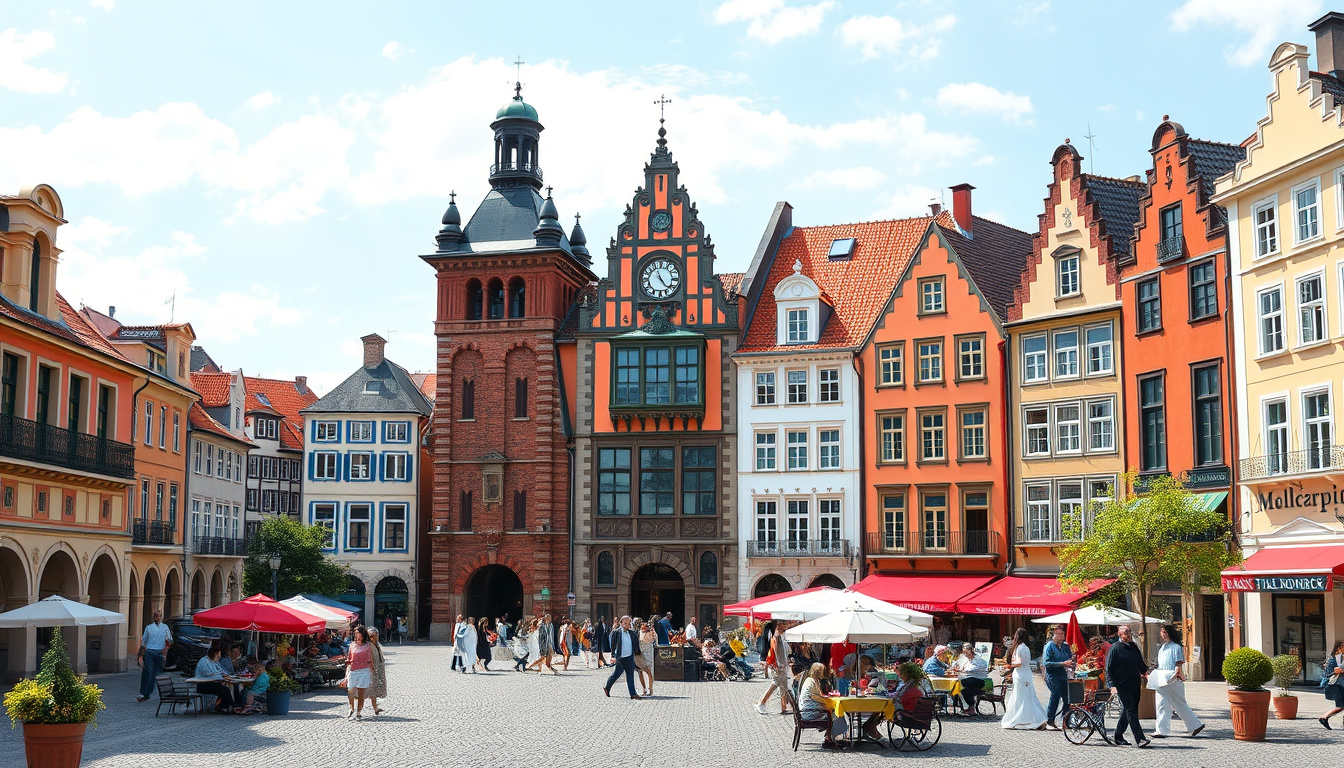 Experience the Charm: Live Cams of Historic Town Squares Around the World