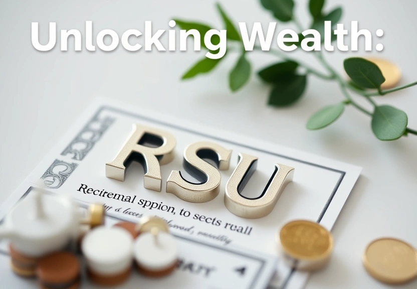 Representação visual de Unlocking Wealth: RSUs vs. Stock Options Explained by Experts